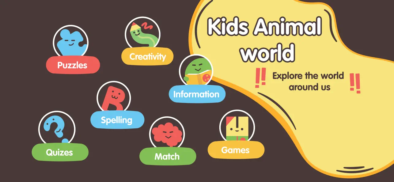 Screenshot #1 pour Learning Animals - Toddlers