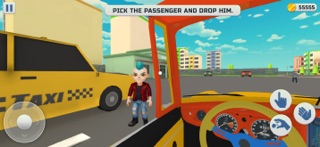 I Am Crazy Taxi Driving Game screenshot