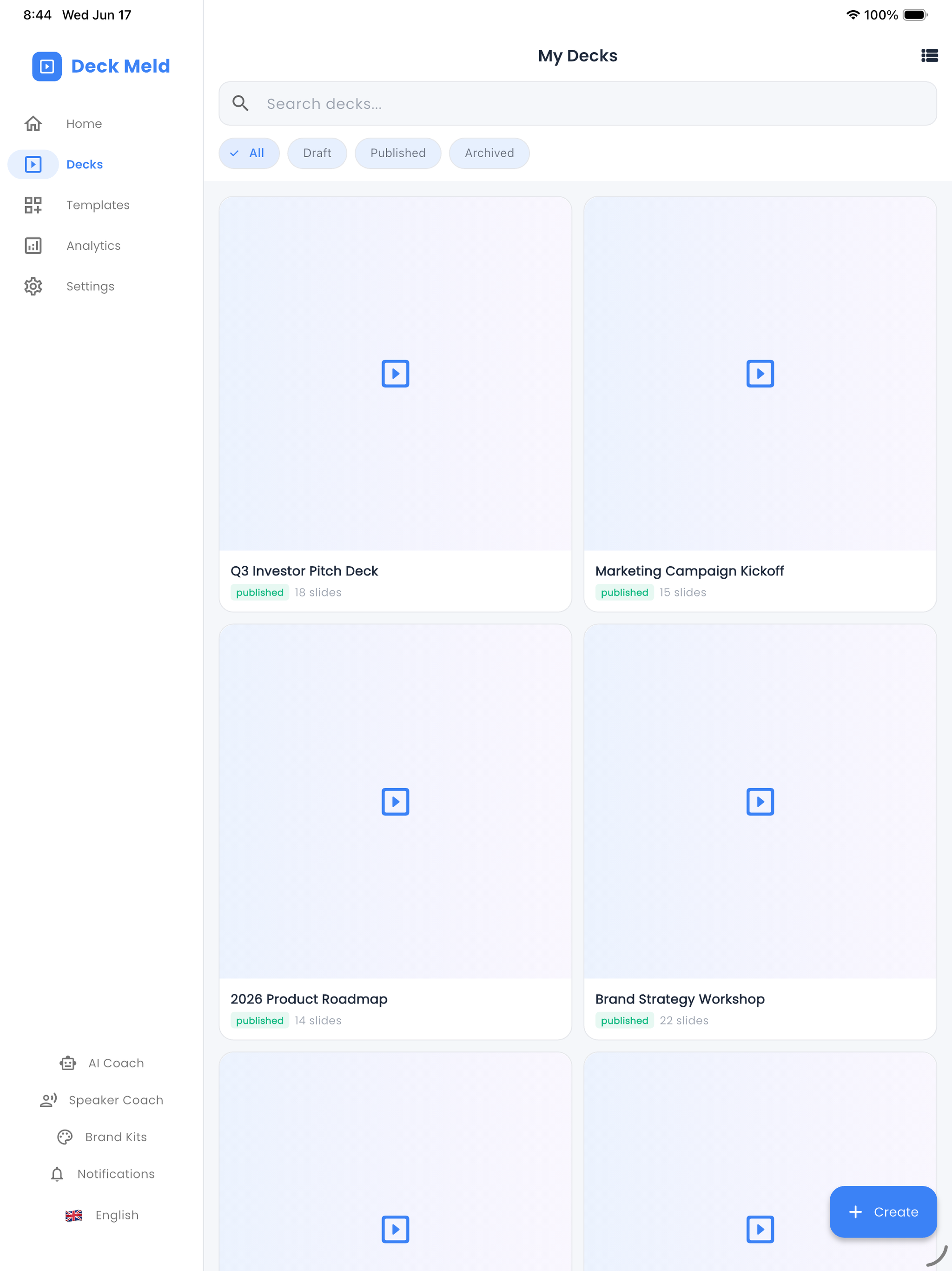 Deck Meld - AI Slides screenshot 10