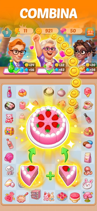 Merge Cooking® screenshot 2