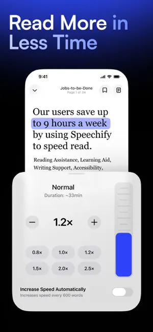 Speechify – Text to Speech PDF screenshot 4