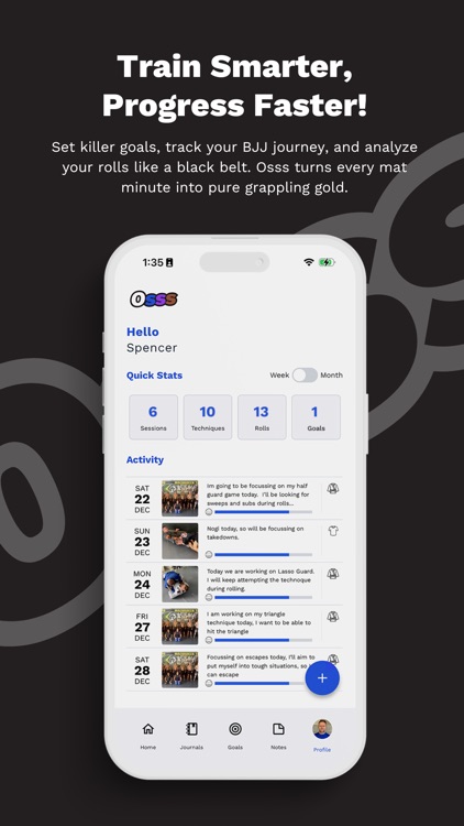 Osss Jiu Jitsu Journal