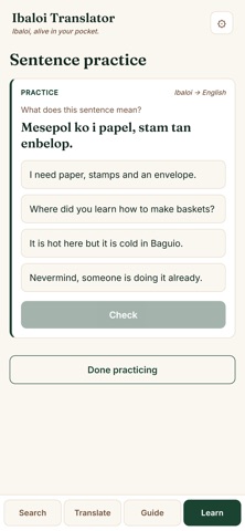 Ibaloi Translator Screenshot 6 of 8
