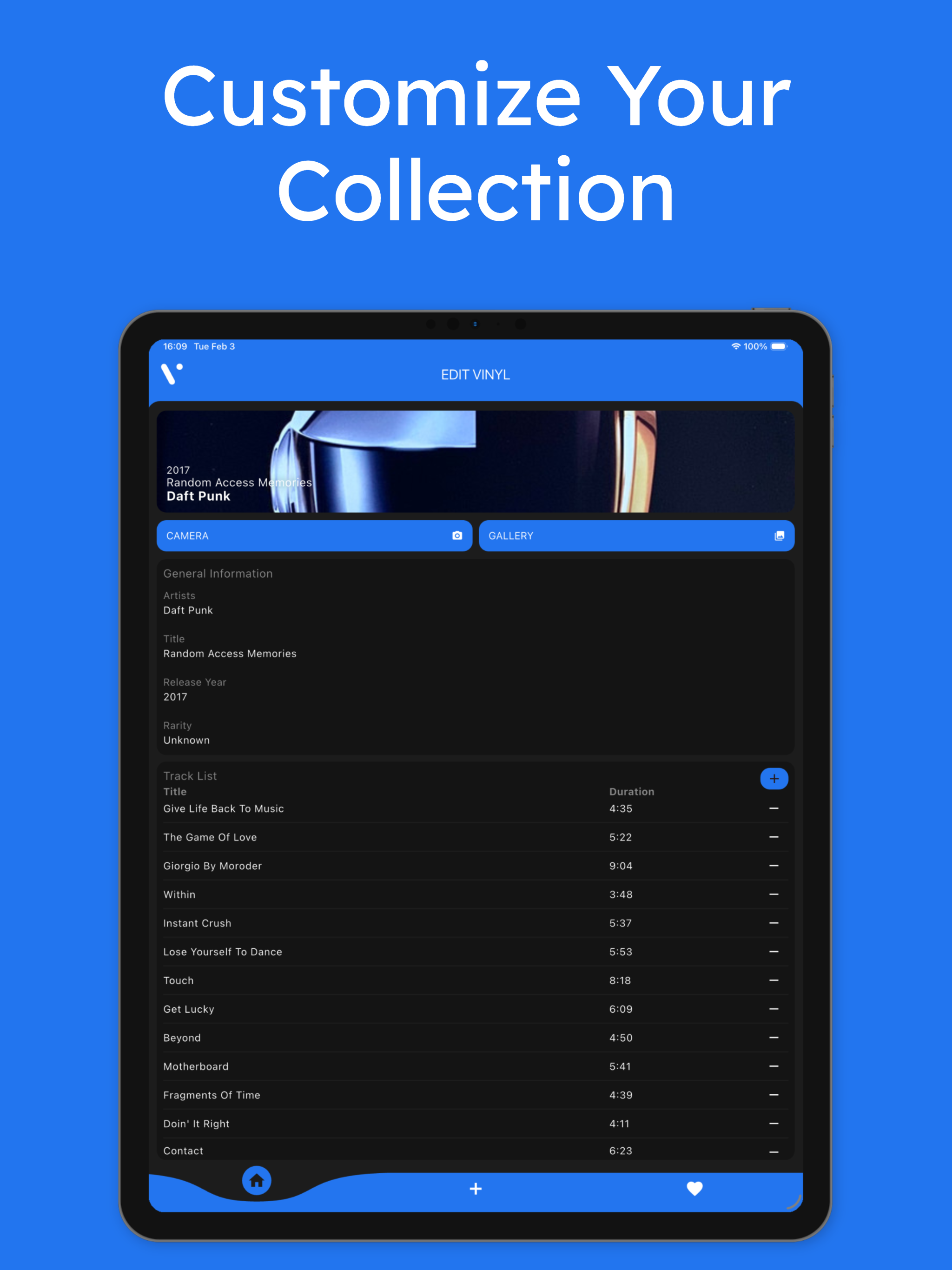 Vinyl Collection