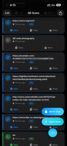 QR & Barcode: Batch Scanner Screenshot 8 of 10