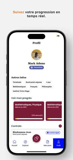 Mon Prof screenshot 1