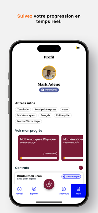 Mon Prof Screenshot 1 of 5