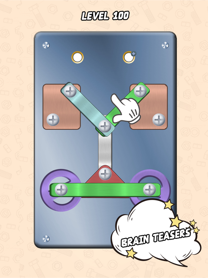 Nuts and Bolts - Steel Puzzle