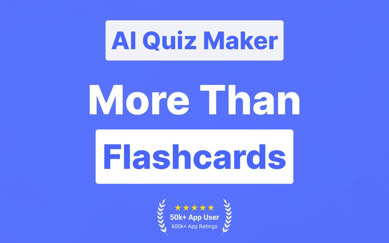 Flash Cards: Quizlet , Exam App Store screenshot