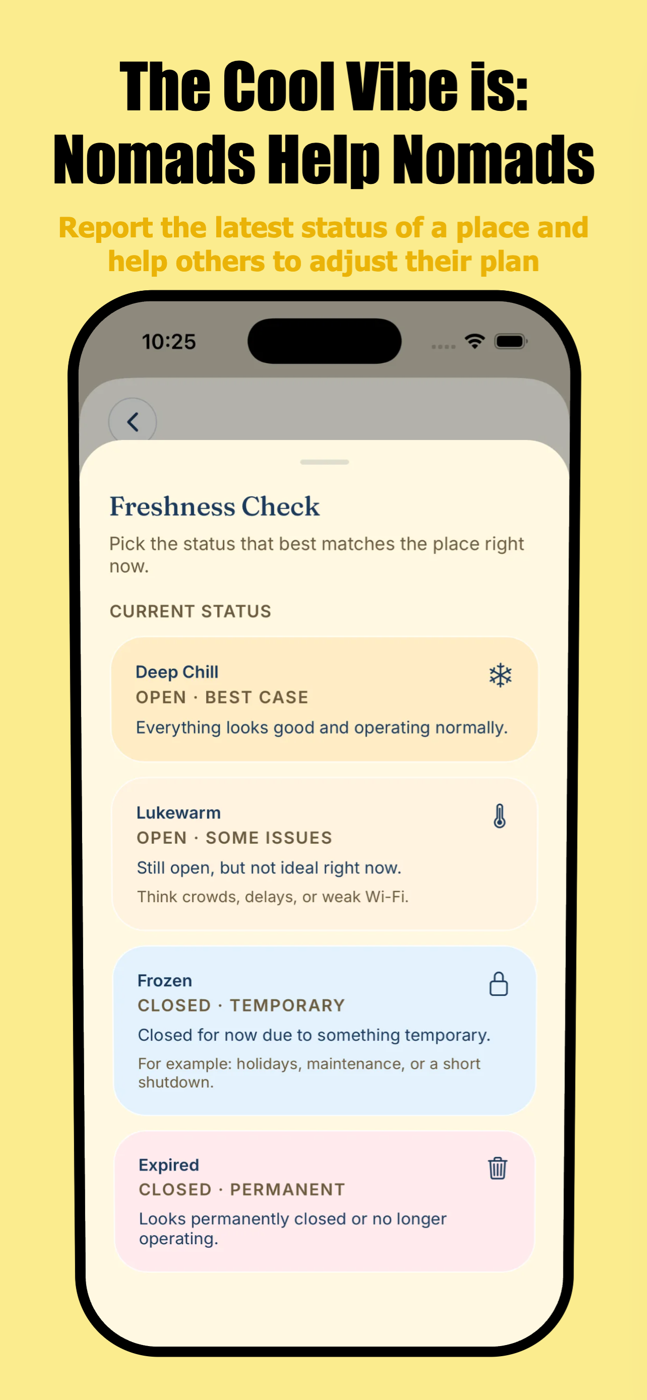 Fridge - Nomads Local Guide