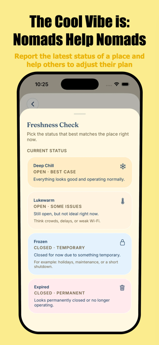 Fridge - Nomads Local Guide Screenshot 6 of 7