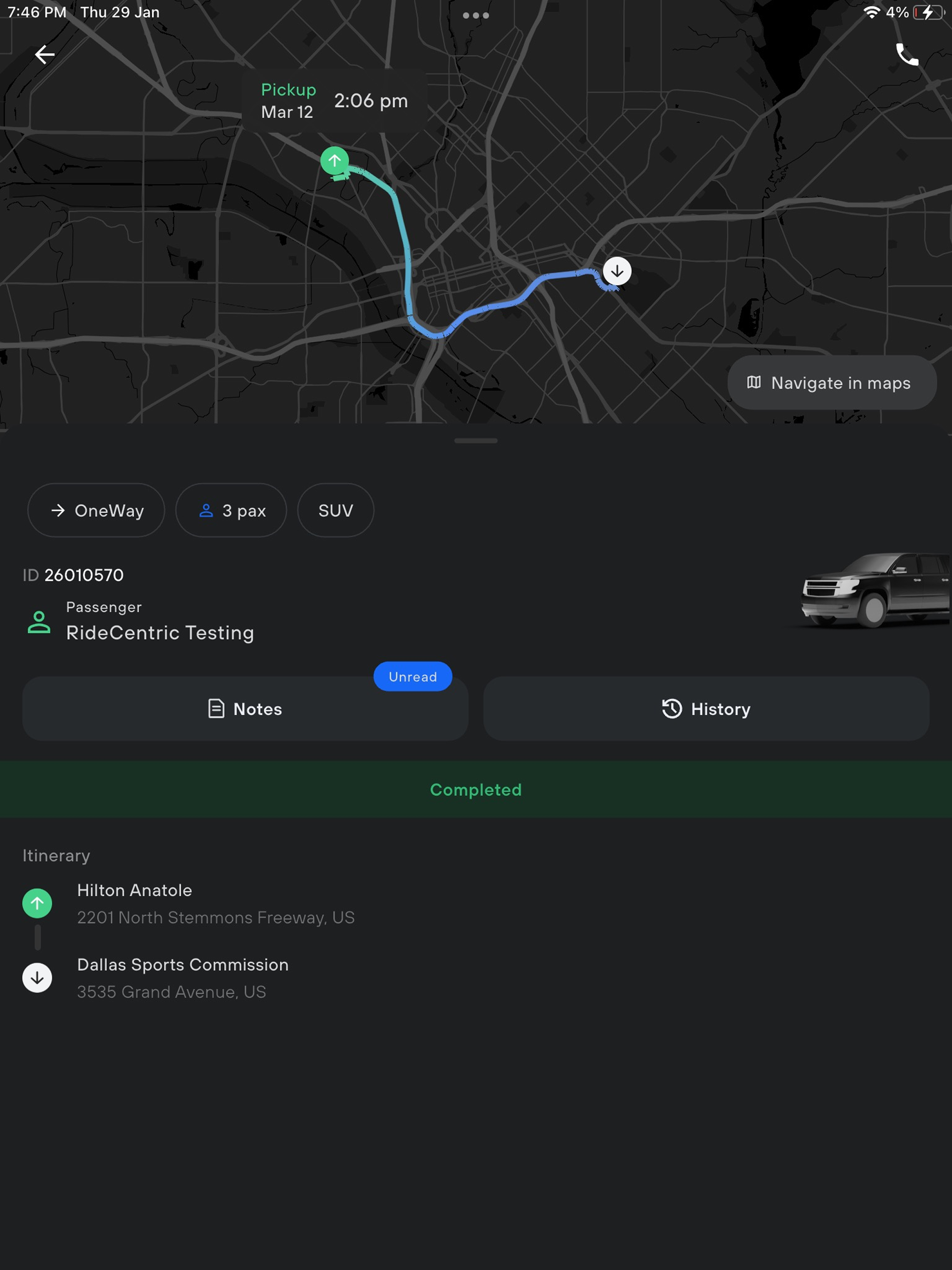 RideCentric: For Drivers