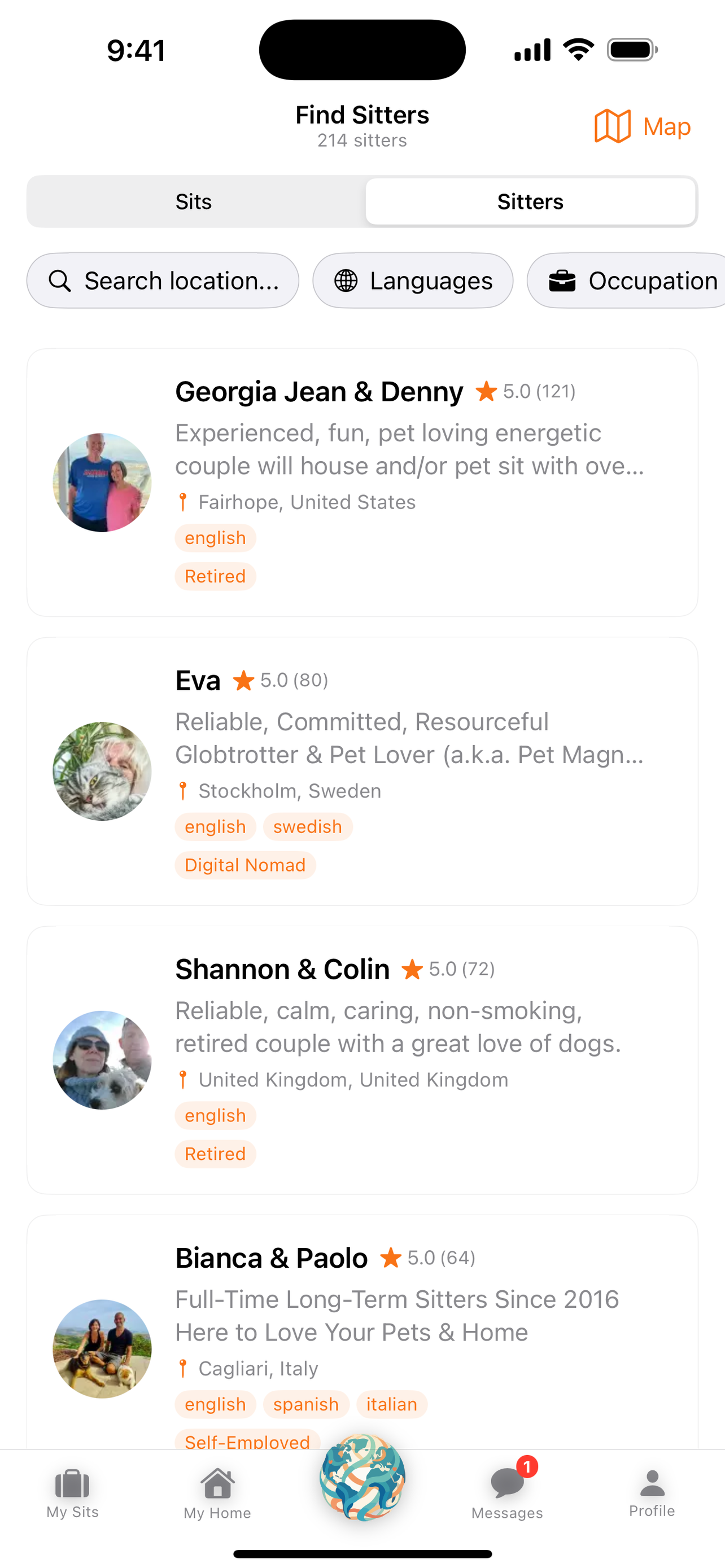 GlobalPetSitter screenshot 7