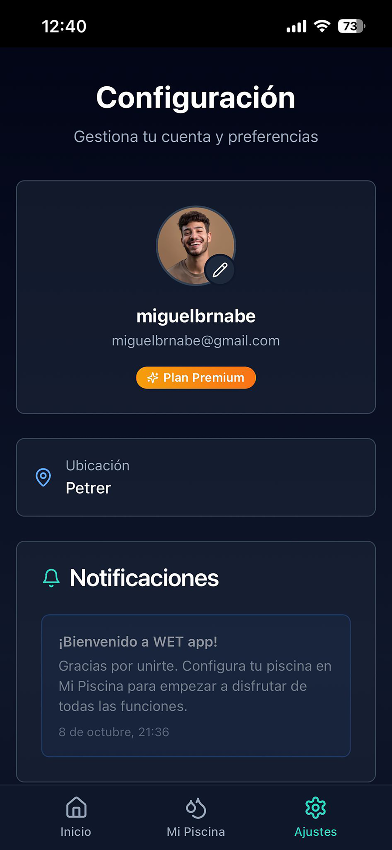 WET app Piscinas screenshot 9