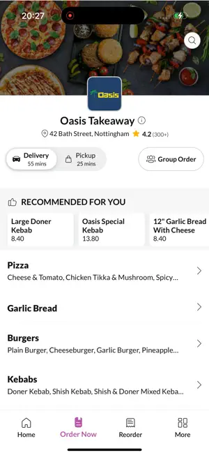 Oasis Takeaway, screenshot 2