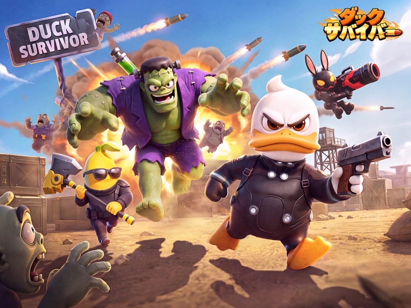 ダックサバイバー — official gameplay screenshot