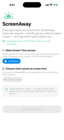ScreenAway: Time Offline Screenshot 6 of 6