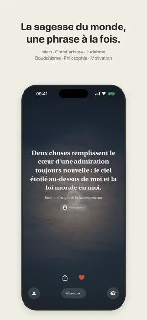 Sage: Citations de sagesse screenshot 1