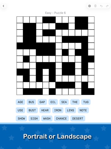 Fill-Ins·Word Fit Puzzle iPad screenshot