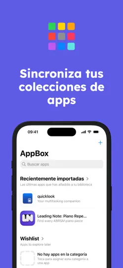 Captura de pantalla de AppBox: Guardar Apps en iPhone 1