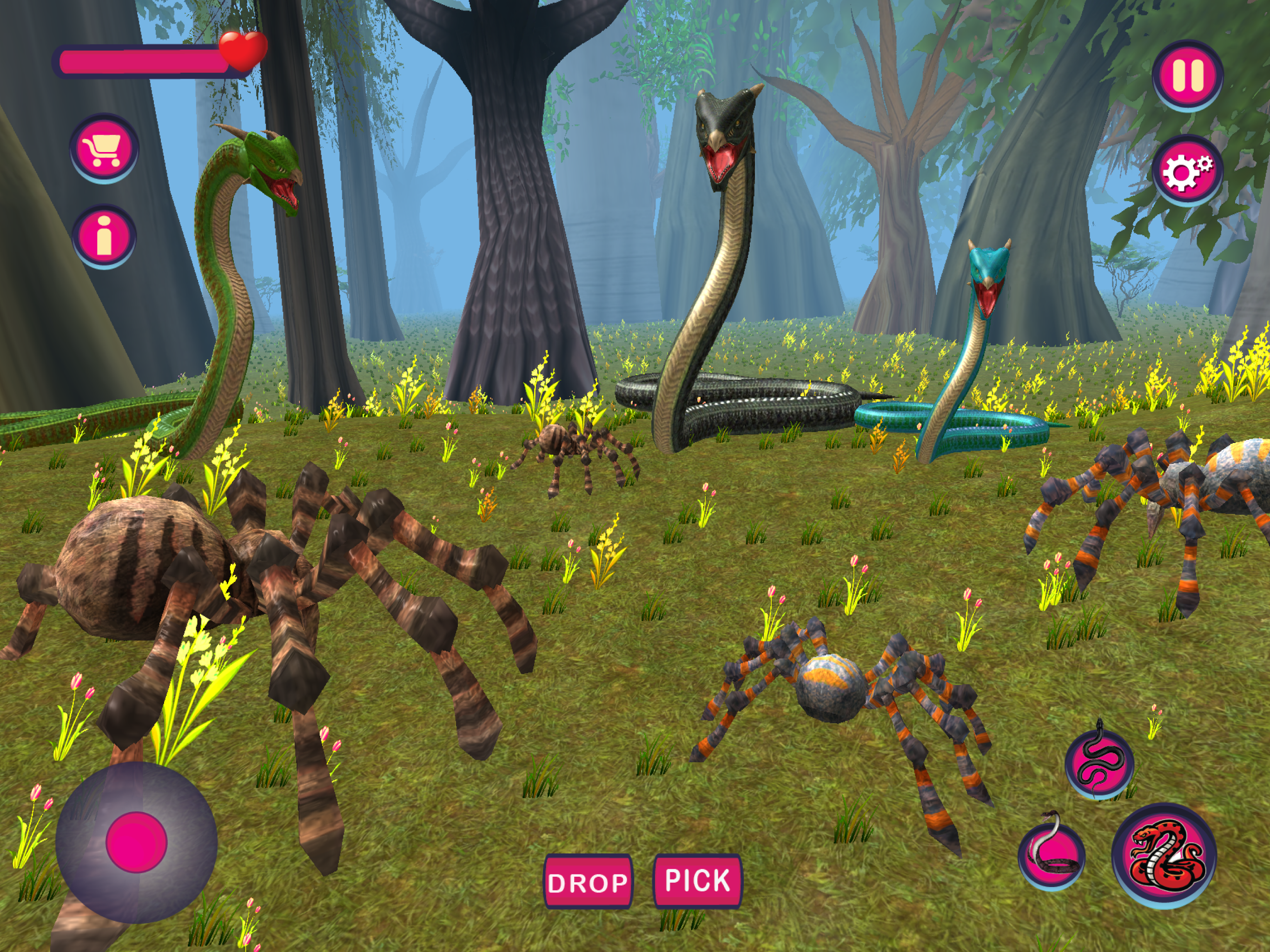 Wild Snake Anaconda Cobra Game