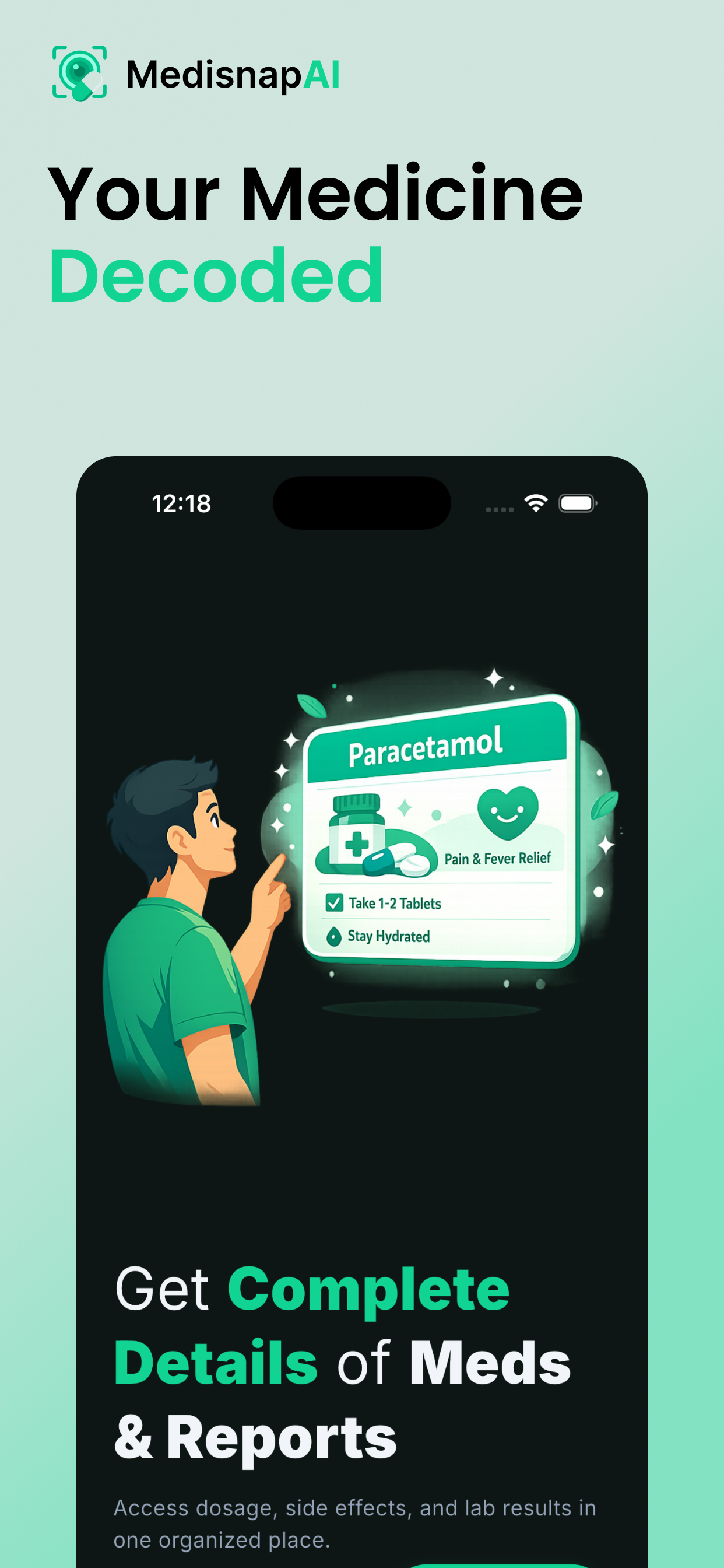 MedisnapAI - Medicine Scanner screenshot 2