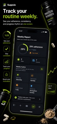Suppvio: Supplement Tracker Screenshot 2 of 5