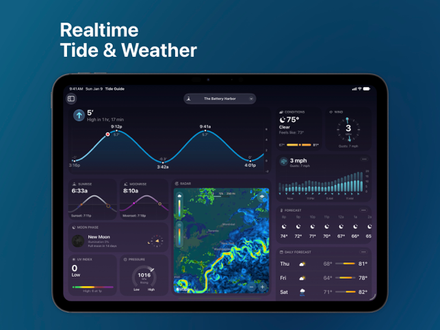 Tide Guide: Charts & Tables Screenshot