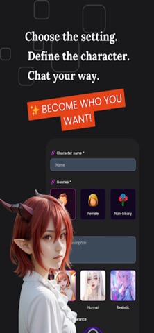 AI Mate: AI Story Chat iPhone screenshot