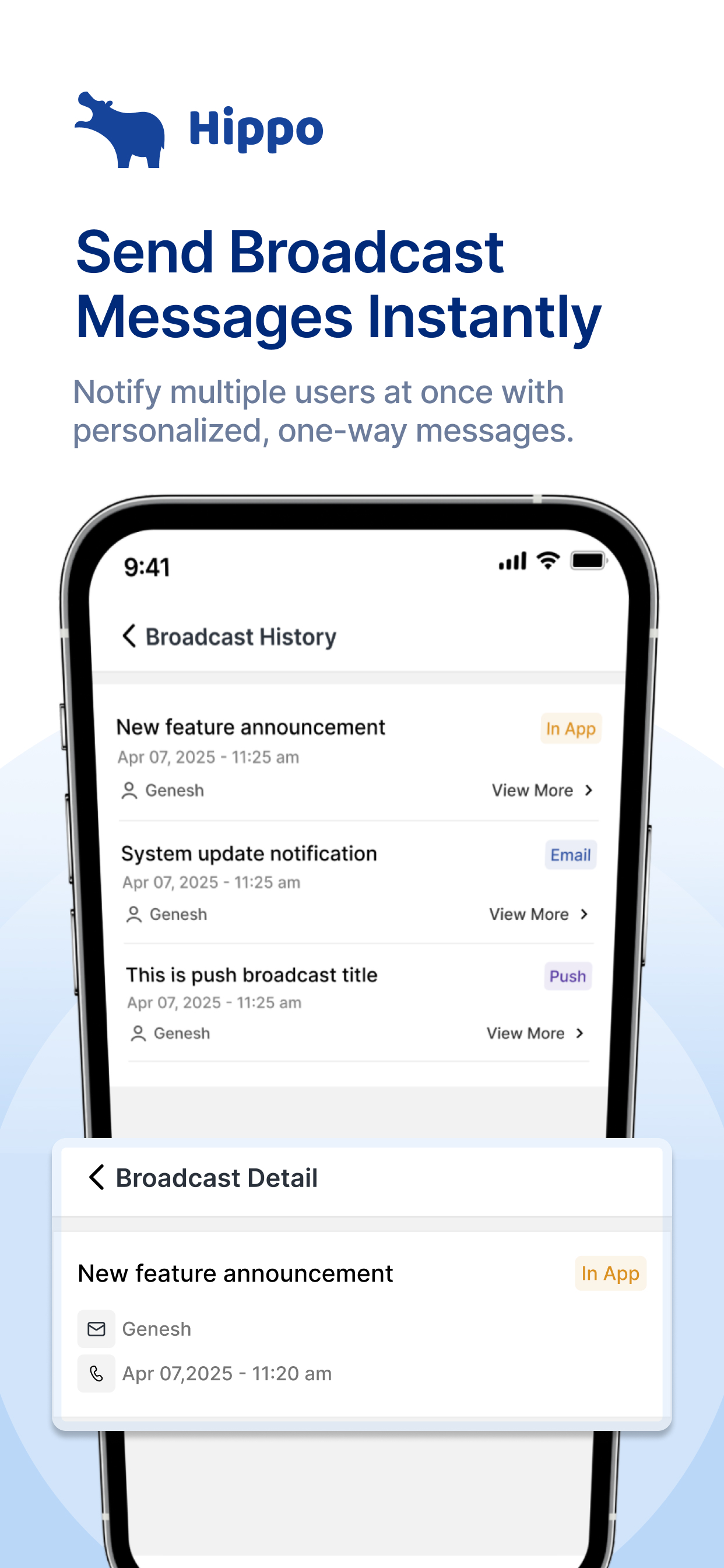 Hippo Chat Support screenshot 5