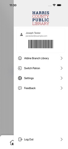 Self Check @ HCPL iPhone screenshot