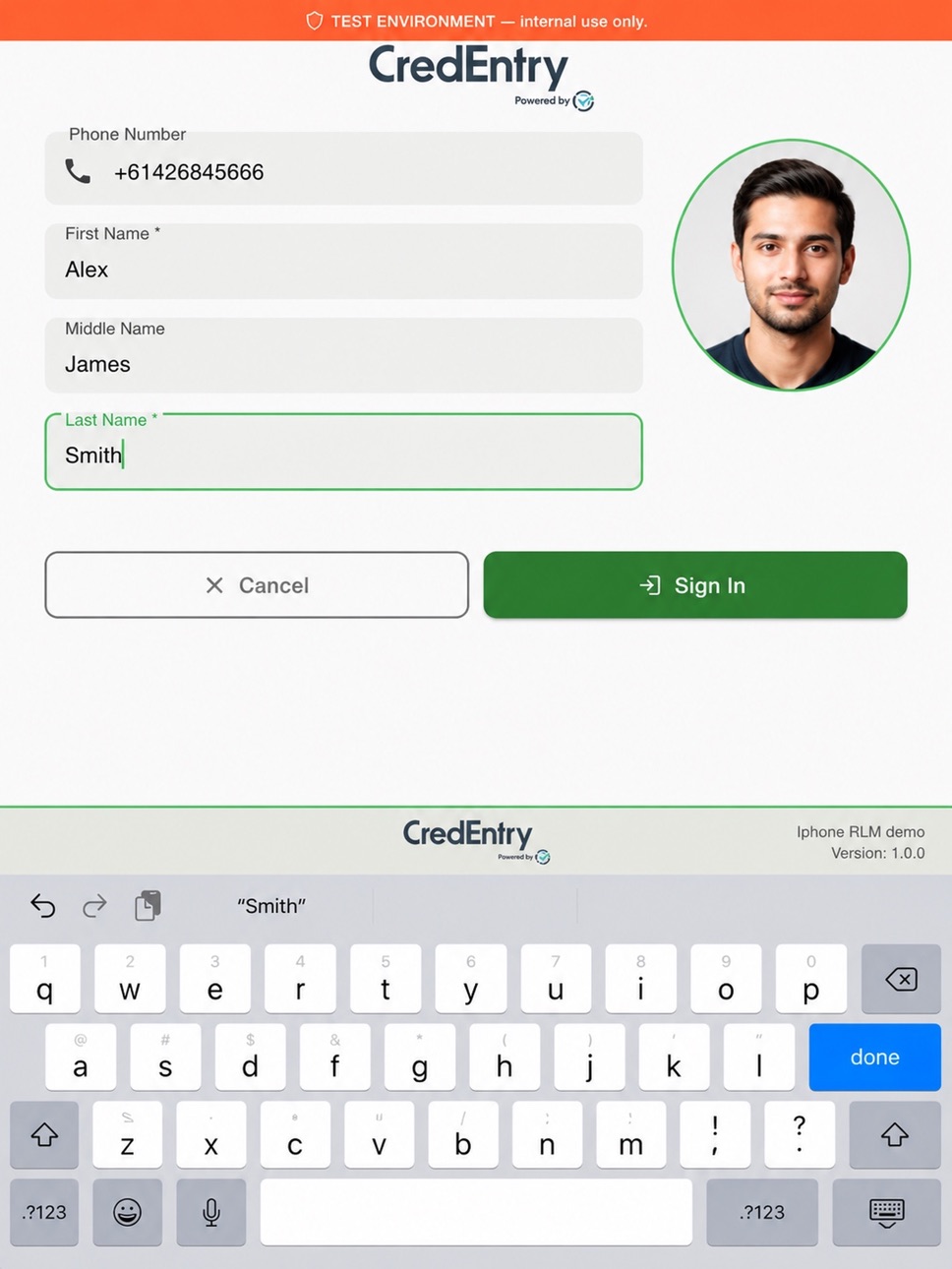 iPad screenshot