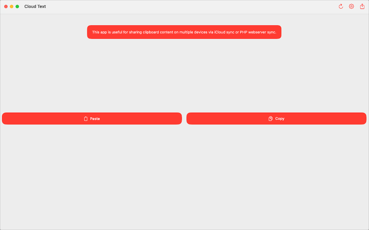 Cloud Text Clipboard screenshot 7