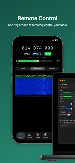 ShackPilot: Ham Radio Remote screenshot 1
