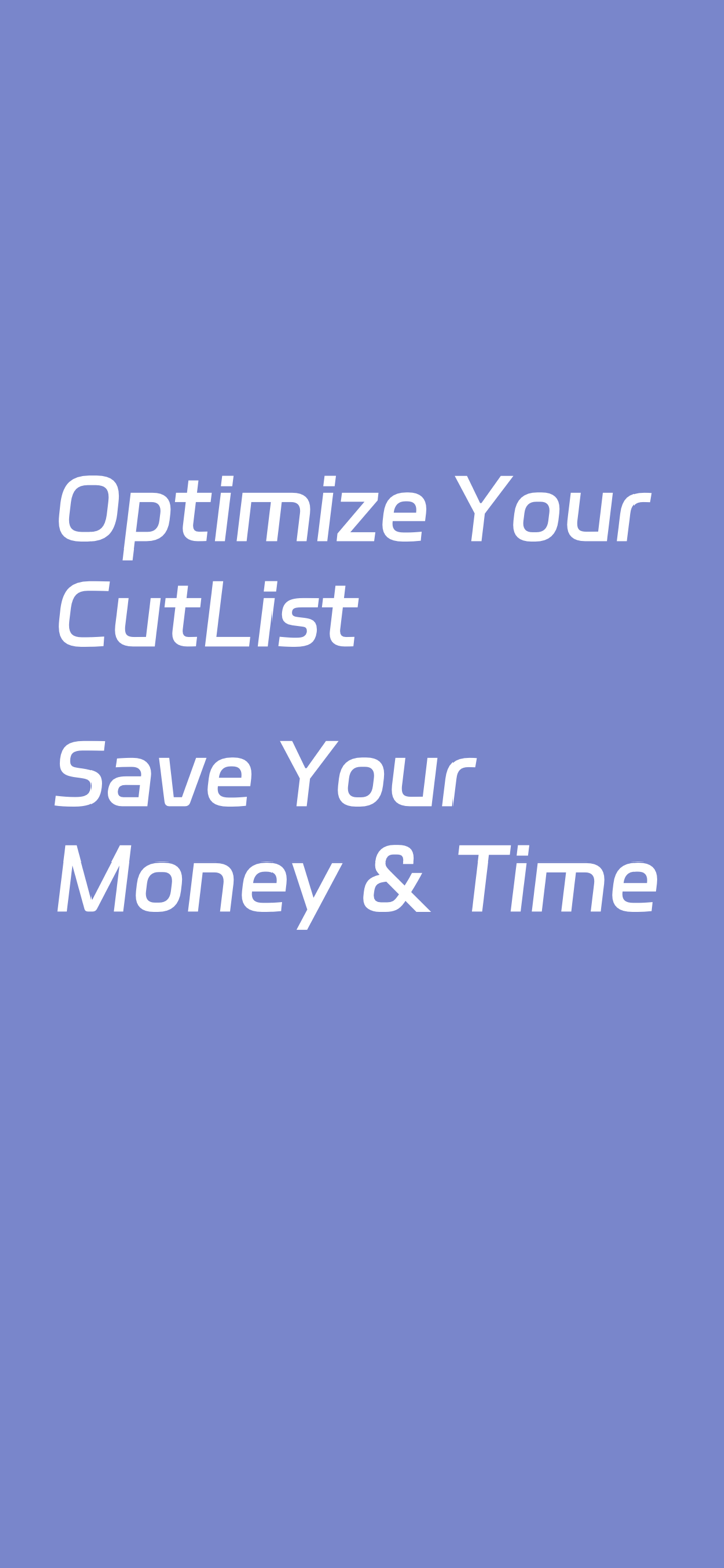 CutList Optimizer screenshot 1