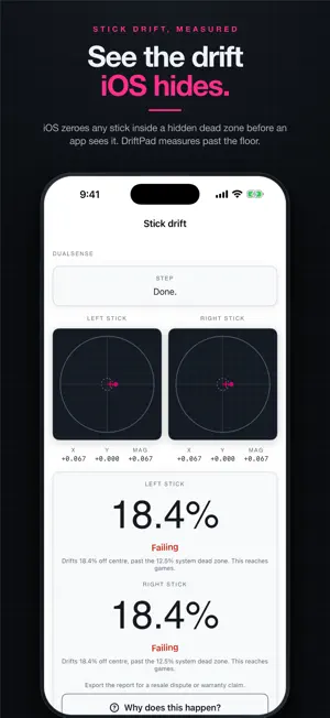 DriftPad: Gamepad Tester screenshot 3