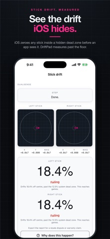 DriftPad: Gamepad Tester Screenshot 3 of 6