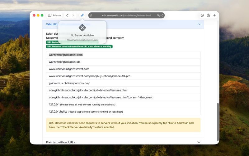 App screenshot