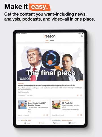 Reason iPad screenshot 4