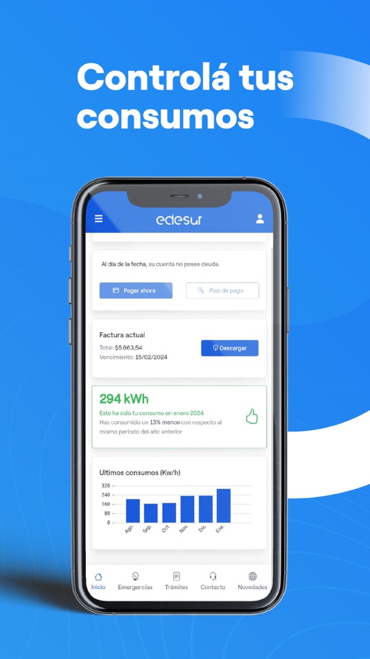 #3. Edesur en tu Celular (iOS) 由: Empresa Distribuidora Sur S.A.