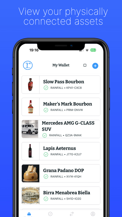 Screenshot 1 of Rainfall: Digital Wallet App