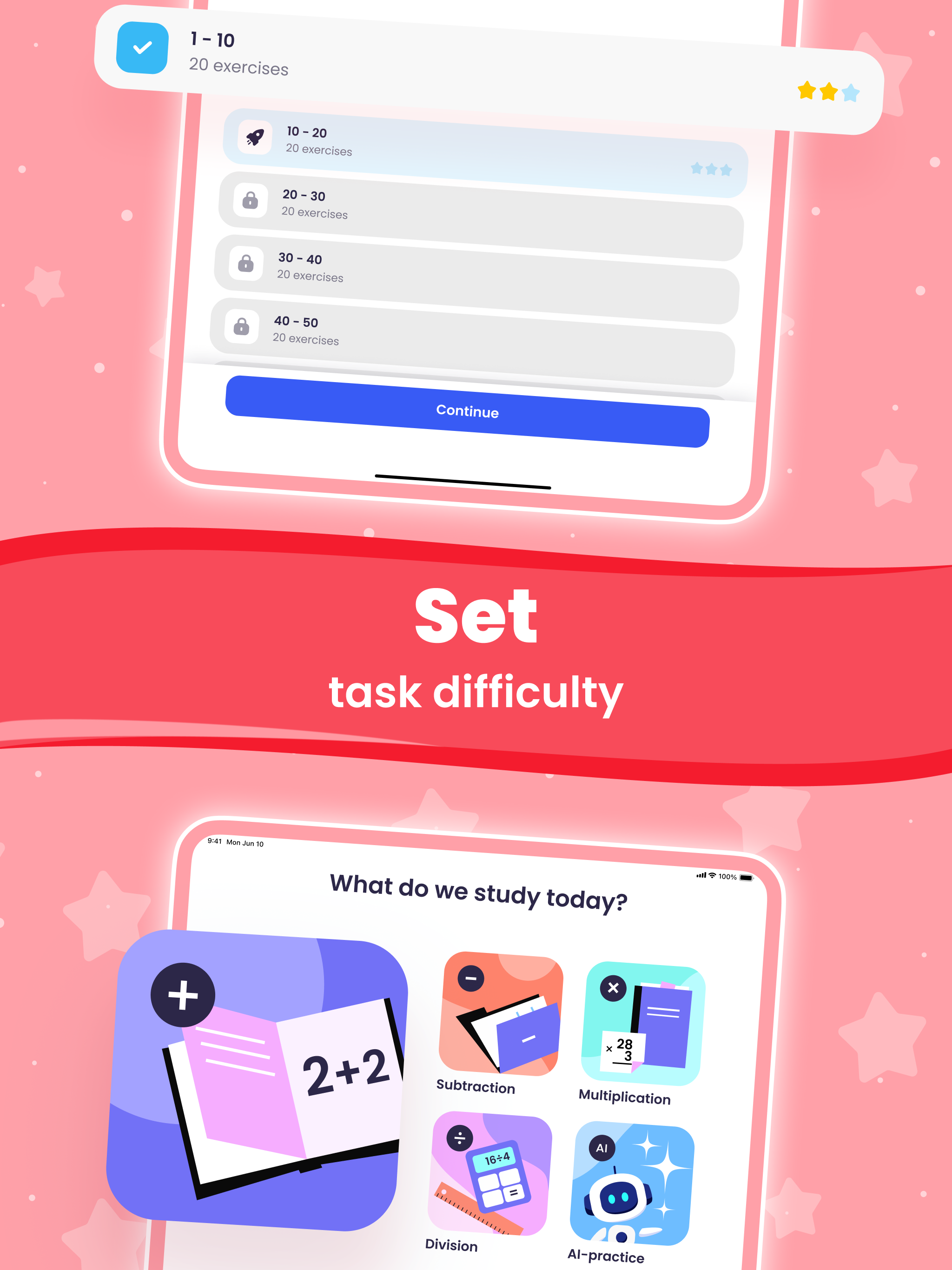 Numby - AI Math Learning Games