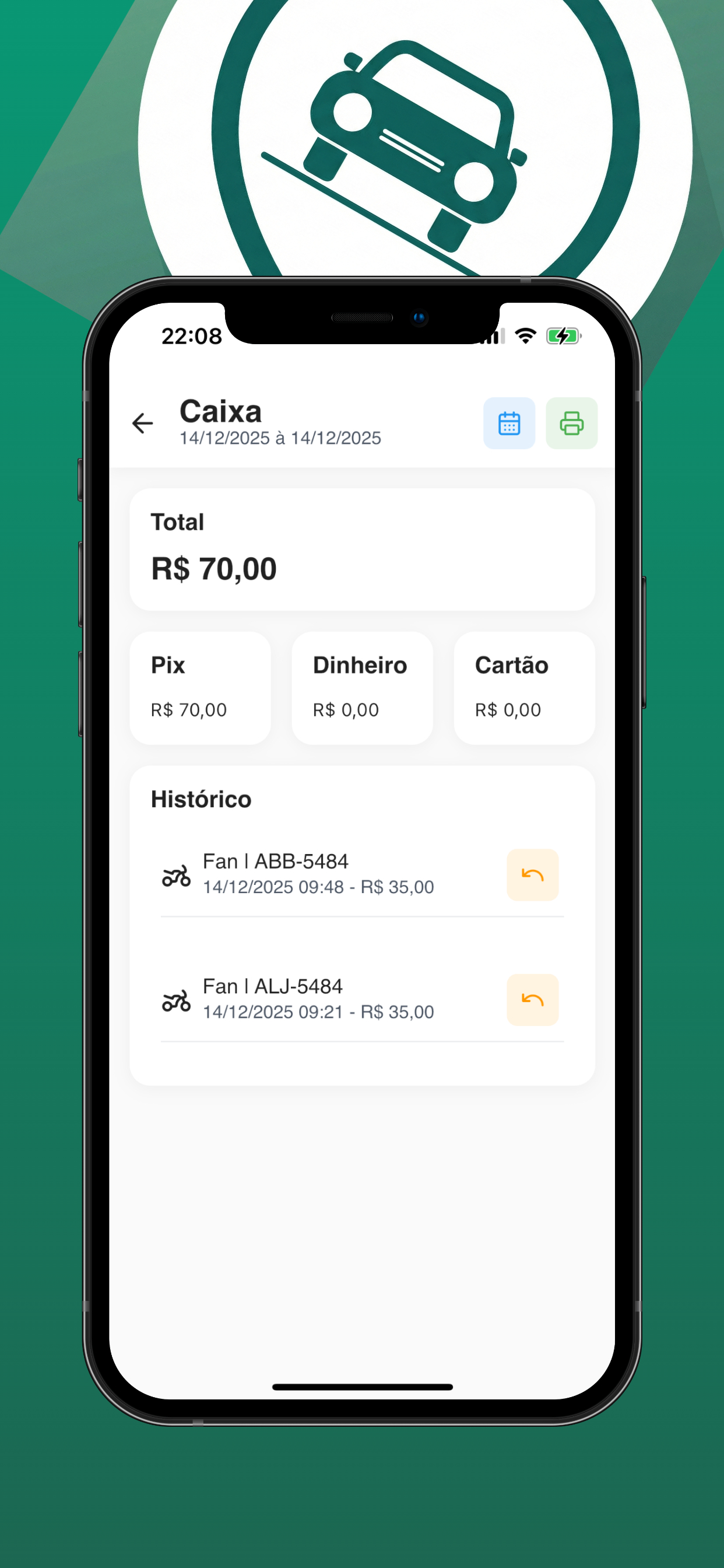 Gestor Estacionamento