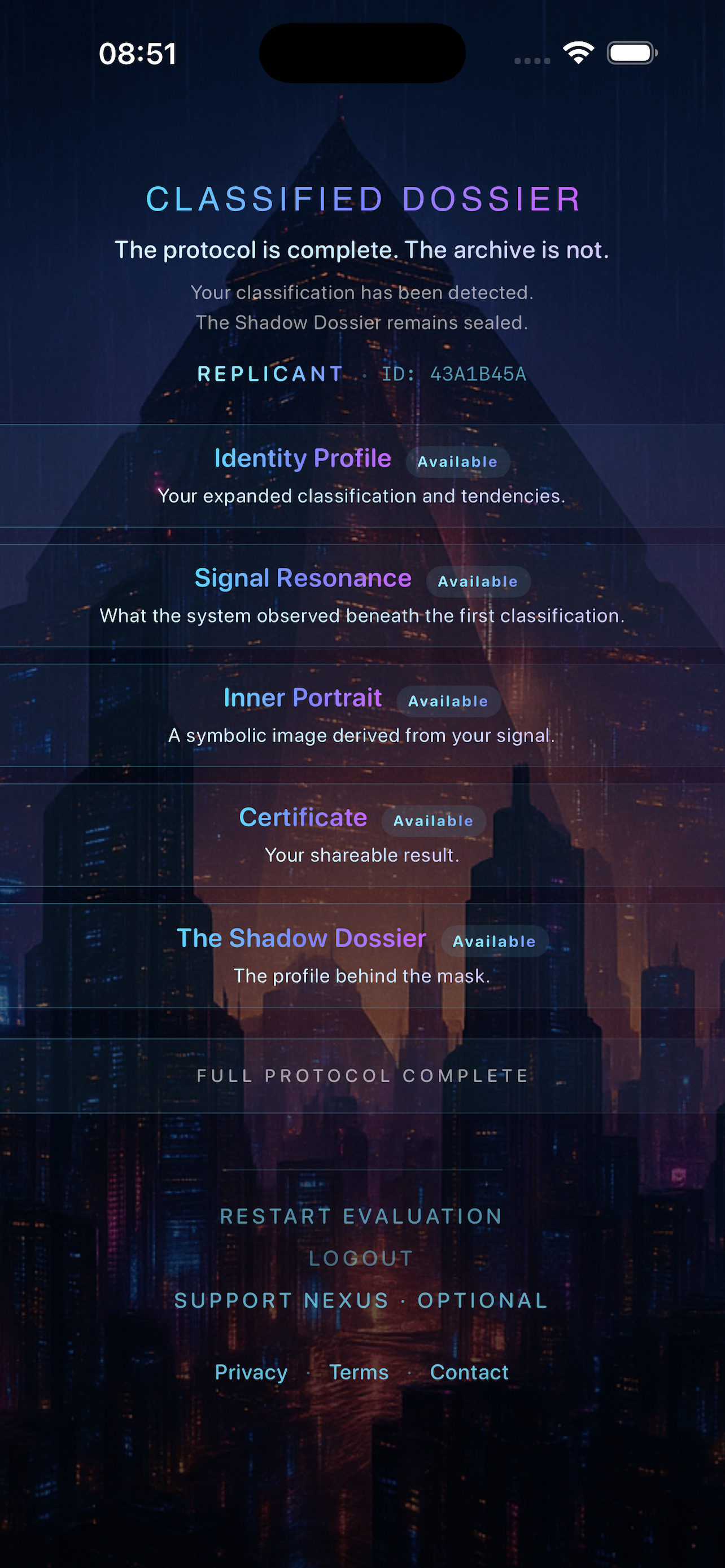 NEXUS Protocol screenshot 6