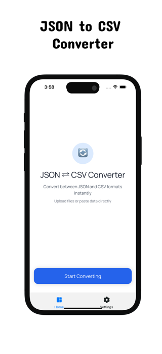 JSON & CSV Converter Screenshot 4 of 4