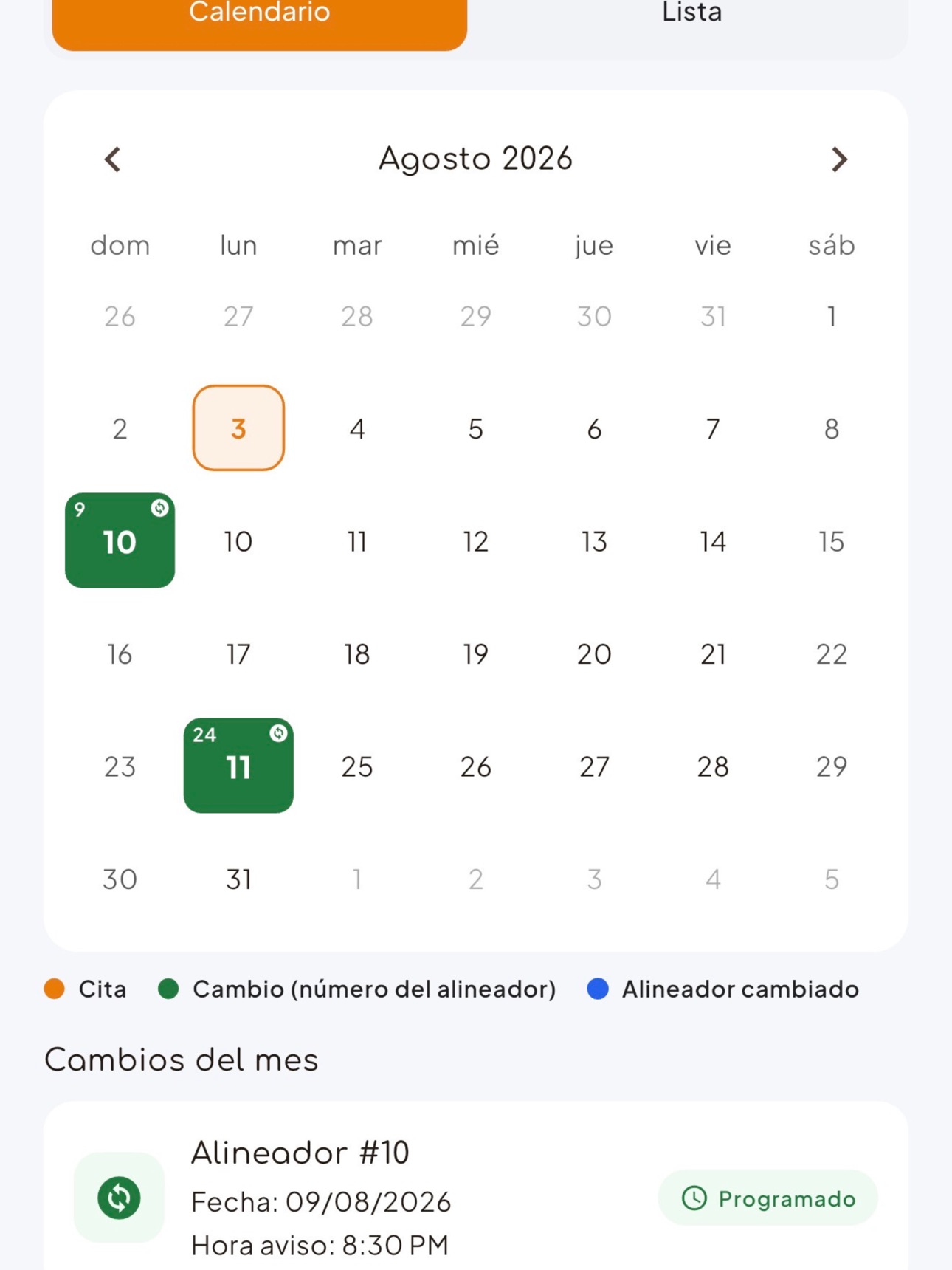 Screenshot 11 of Alignia Tracker