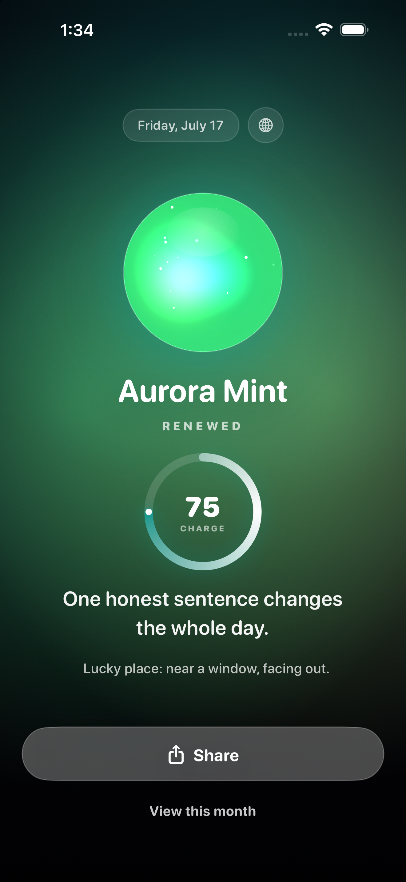 Auraly: Daily Aura screenshot 2