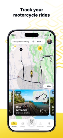 Kurvenheld Turns Tracker. Navi Screenshot 8 of 10