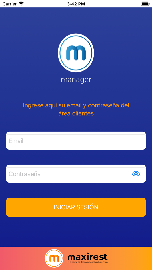 #2. maxirest manager (iOS) By: MaxiSistemas SRL