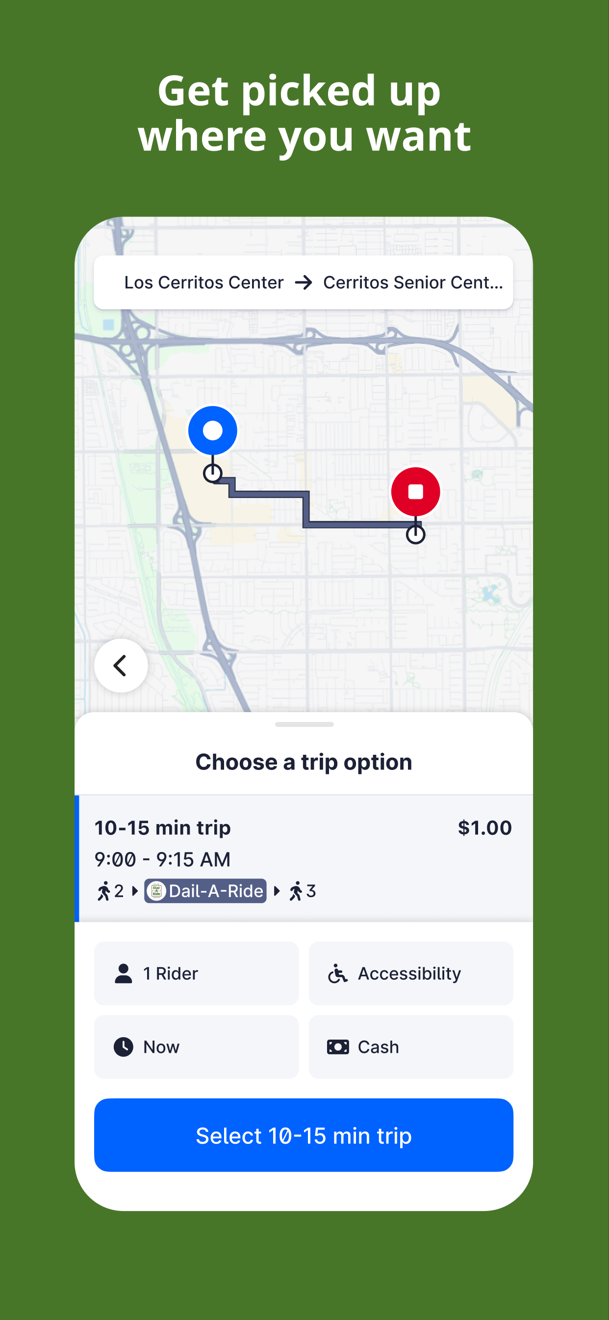 Cerritos Dial-A-Ride screenshot 2